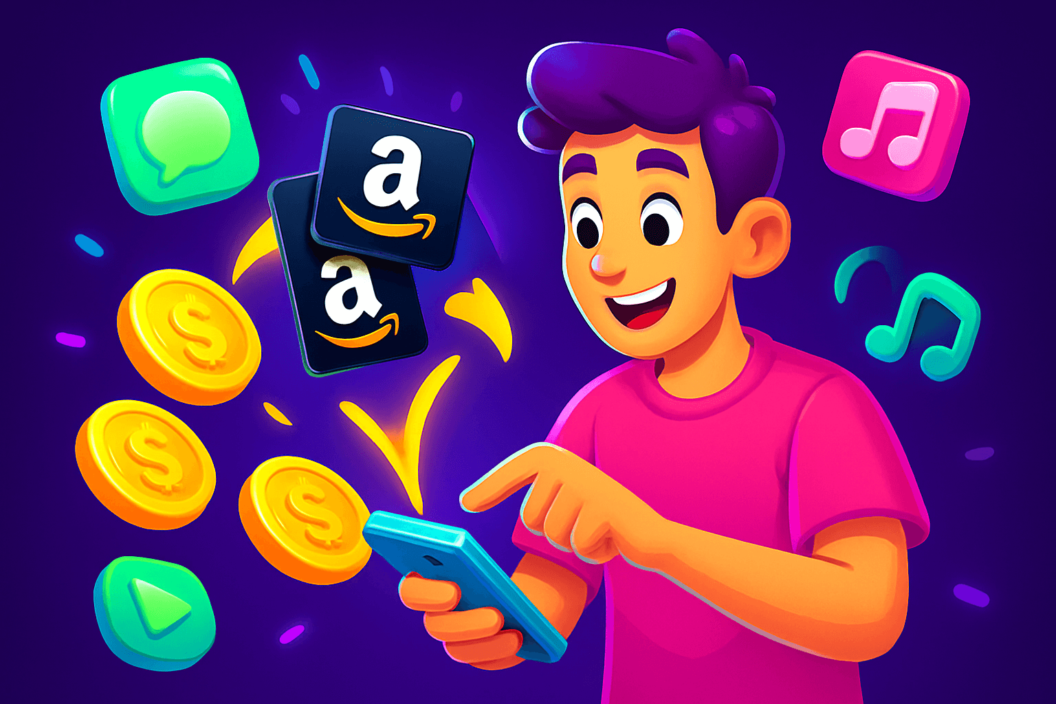 Best apps to earn Amazon gift cards by gaming