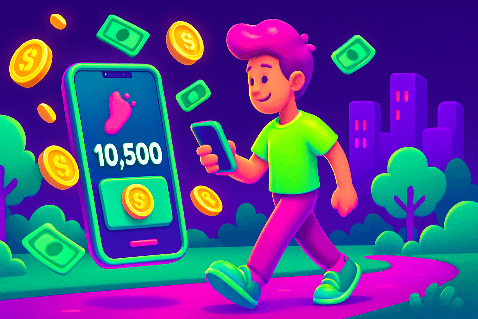 How to earn cash from step-counting and fitness apps