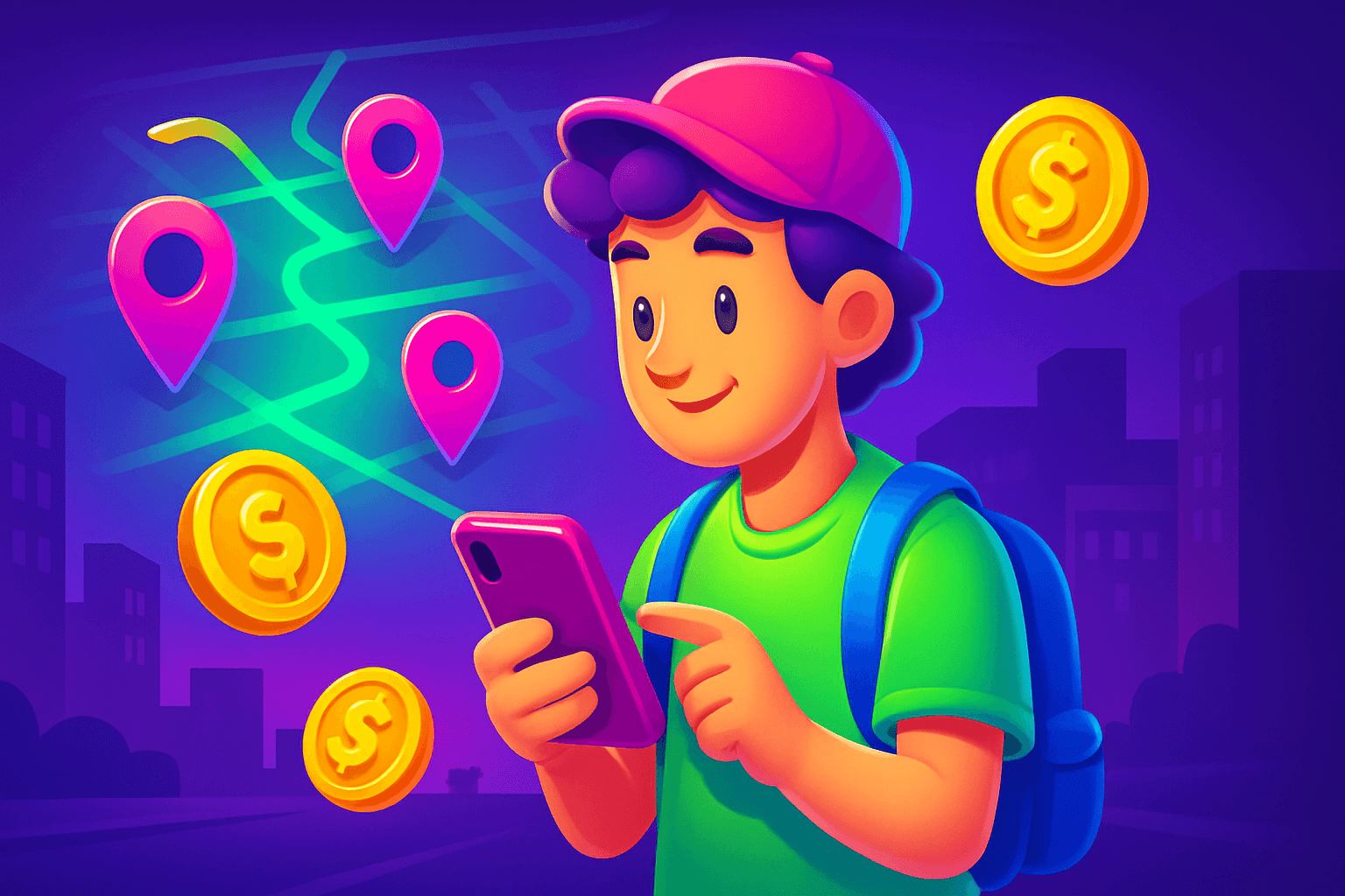 Location-sharing apps that actually pay you