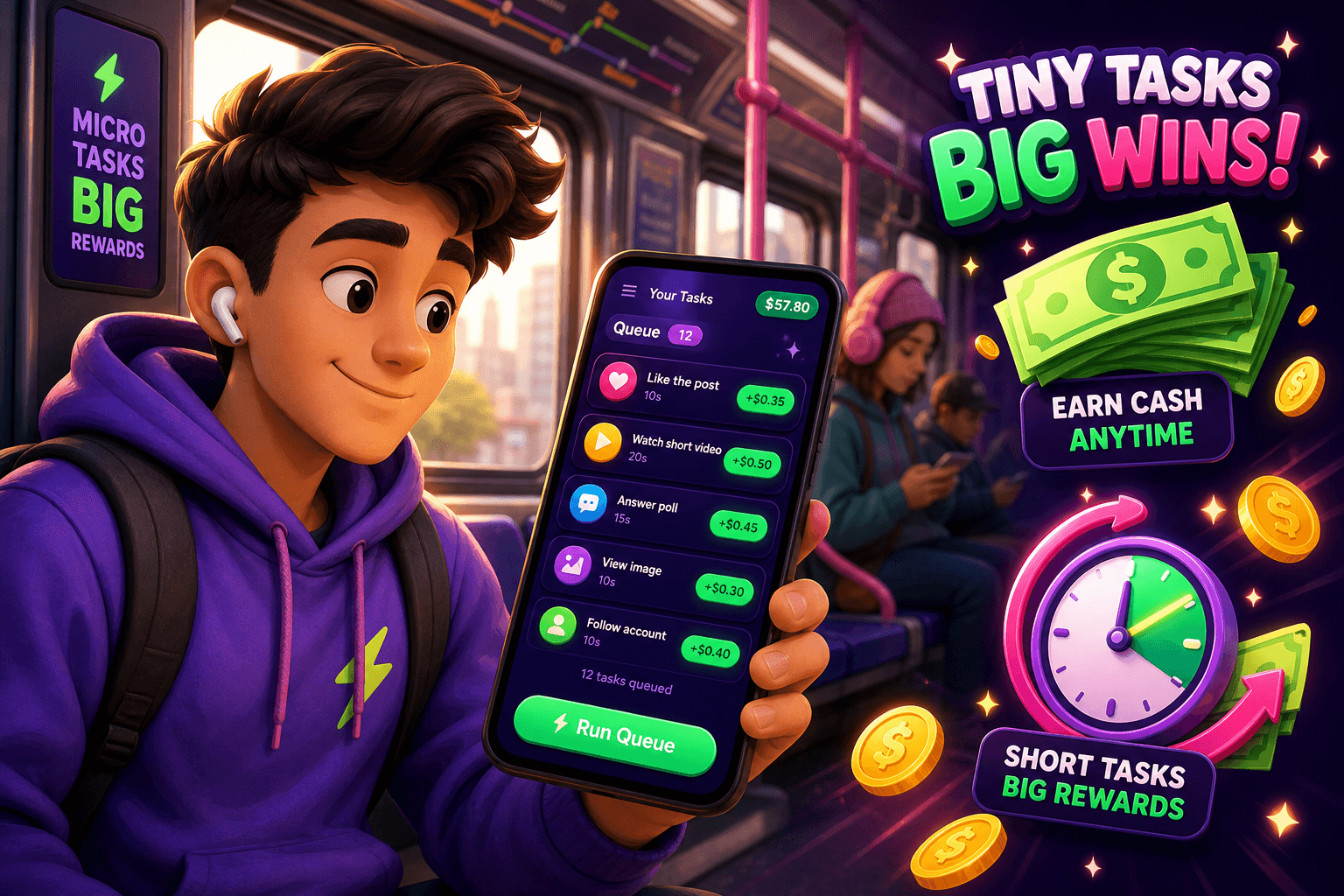 Offline Microtask Apps That Pay Later