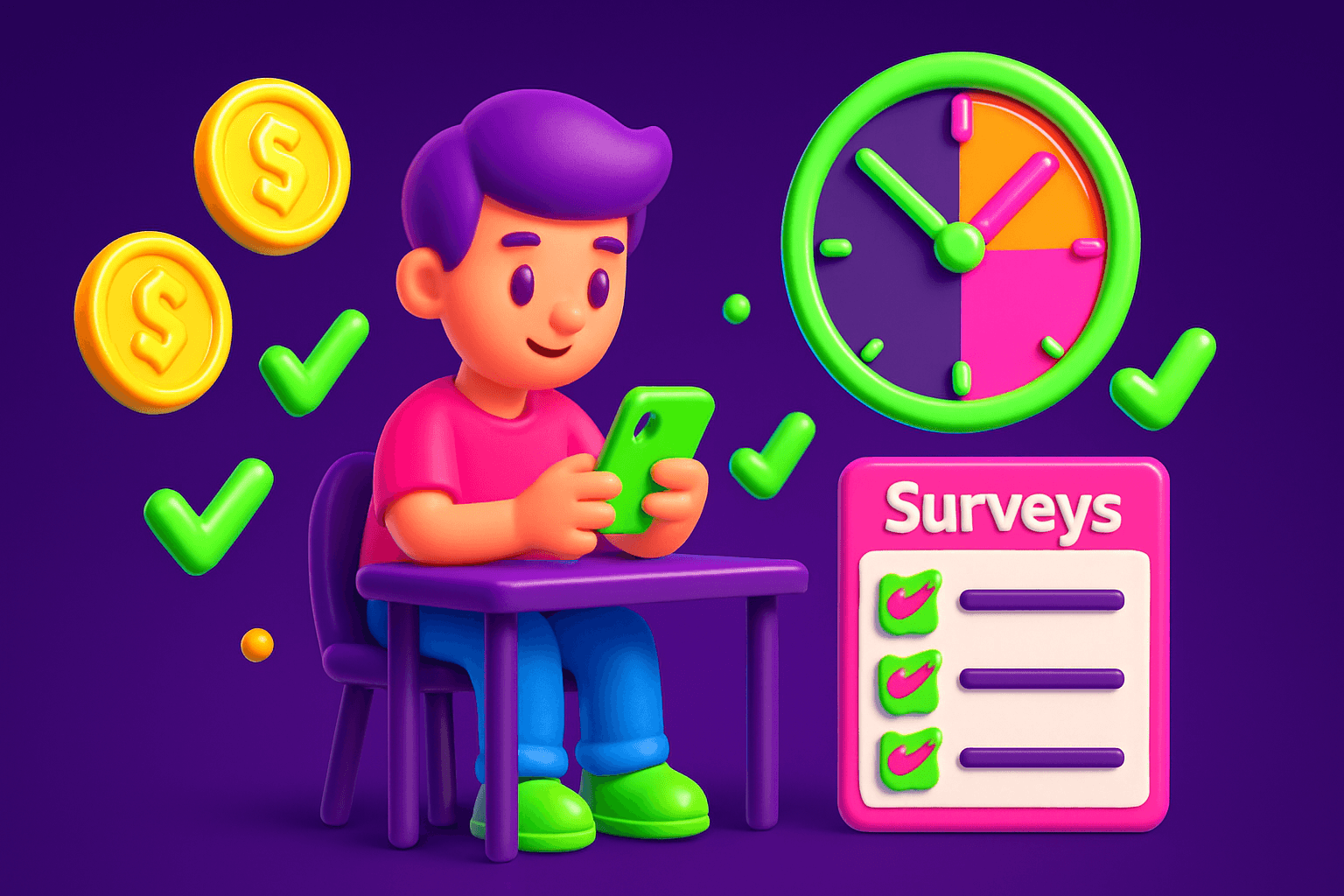 Survey shortcuts to boost completed invites per week