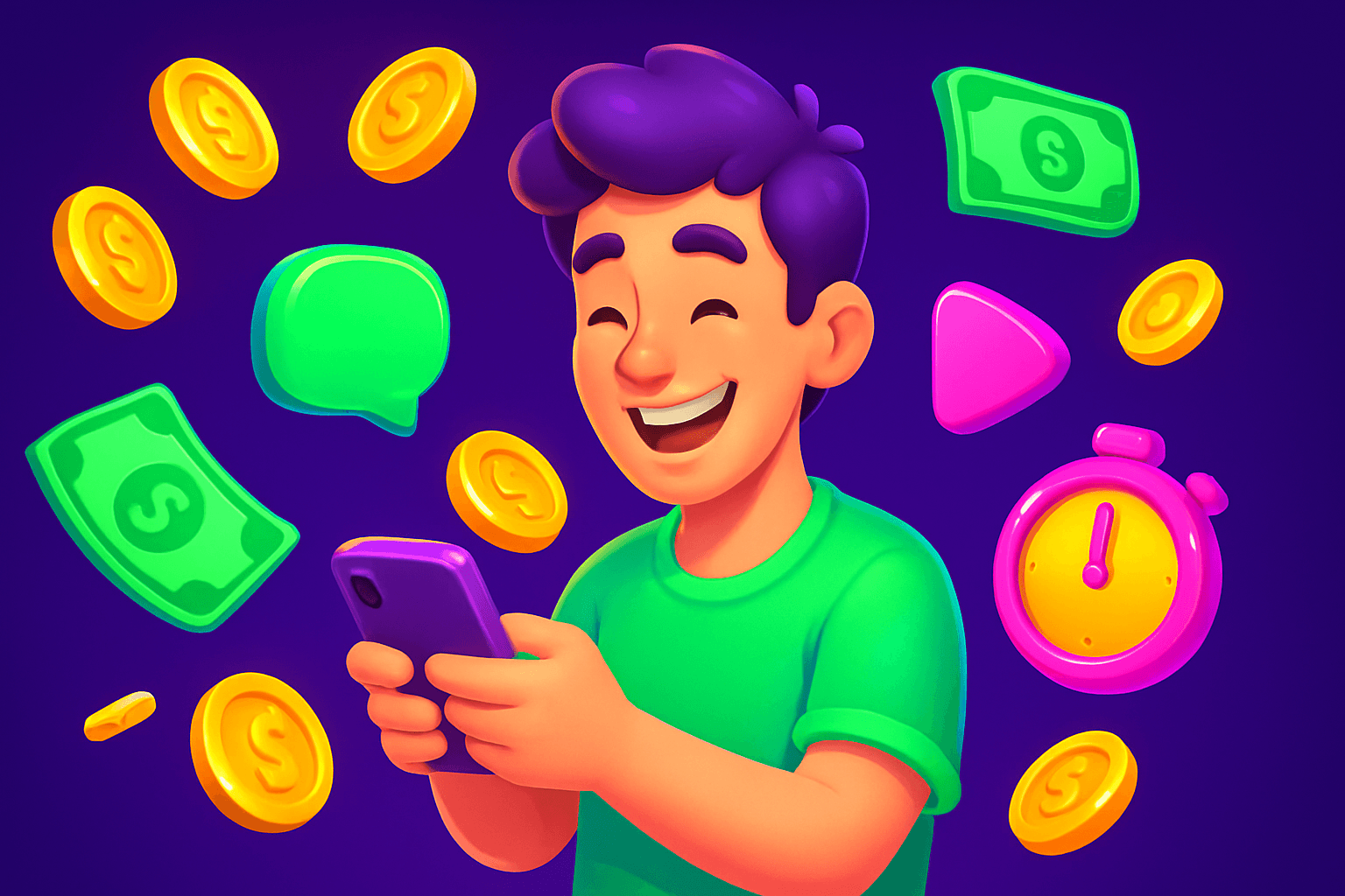 Turn 1 Hour a Day into $50 a Week from Your Phone