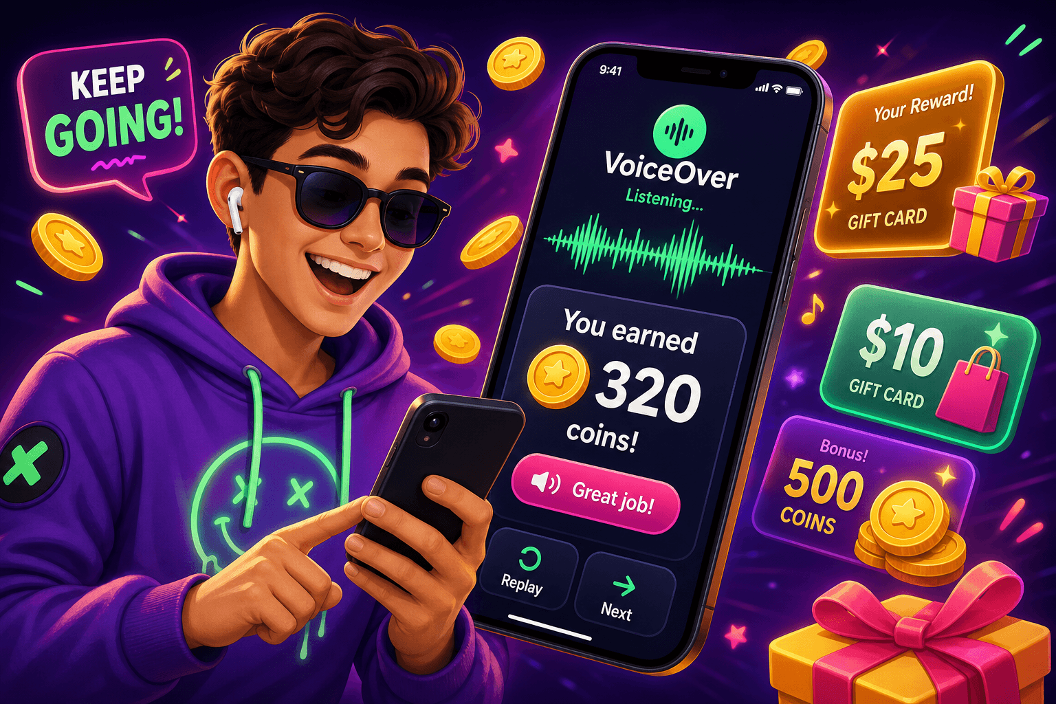 Voiceover-Friendly Reward Apps That Pay (Accessible Picks)