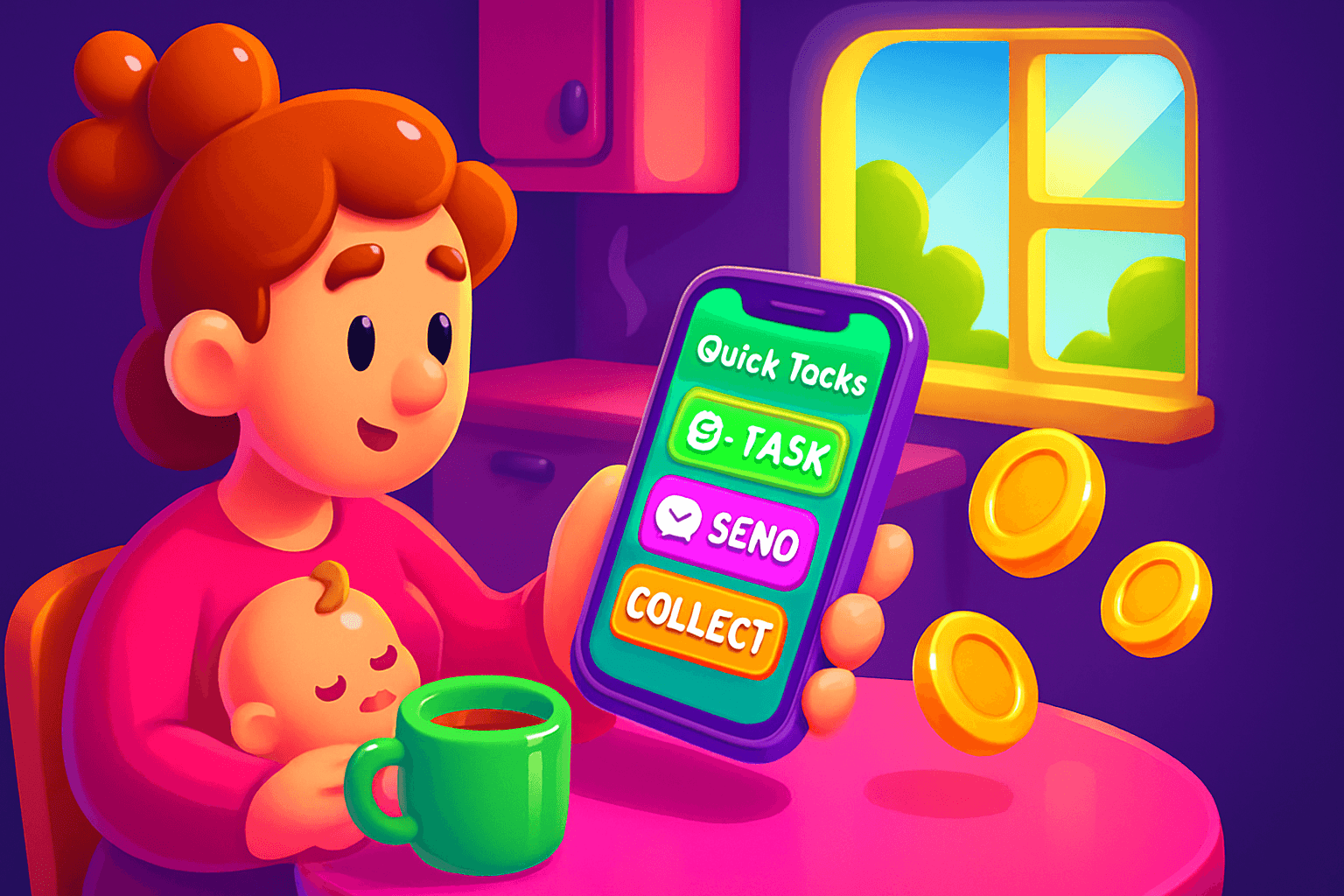 Quick-earn apps for busy parents with 10 free minutes
