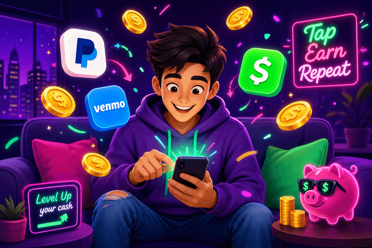 Short play-to-earn games that pay to your wallet